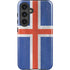 Iceland Flag Distressed Galaxy S24 Plus Impact Case